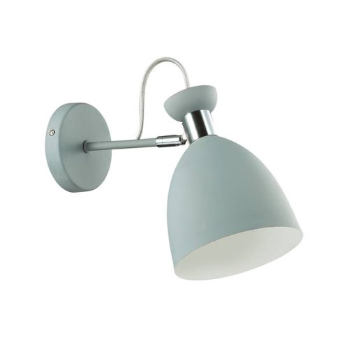 Бра Kizzy 3735/1W Lumion серый на 1 лампа, основание серое в стиле современный 