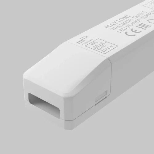 Блок питания встраиваемый Elasity 48В, 150Вт TRA160DR-150W-S Maytoni белый в стиле современный хай-тек для светильников серии Magnetic track system Elasity elasity гибкая фото 5