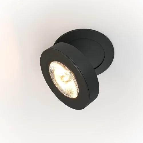 Светильник точечный LED Magic DL2003-L12B4K Maytoni чёрный на 1 лампу, основание чёрное в стиле современный хай-тек круглый фото 5