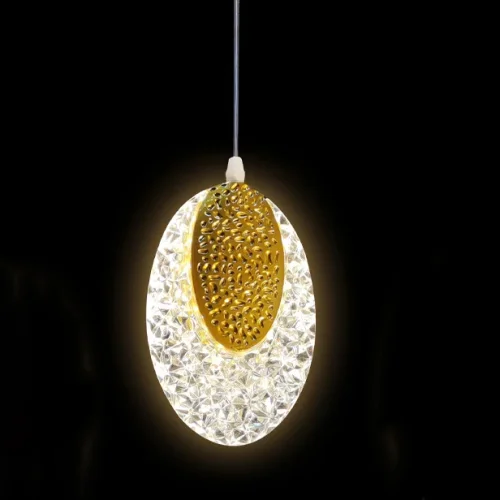 Светильник подвесной CERES ONE 213644-23 ImperiumLoft прозрачный на 1 лампу, основание латунь в стиле современный  Светильник подвесной CERES ONE 213644-23 ImperiumLoft прозрачный на 1 лампу, основание латунь в стиле современный