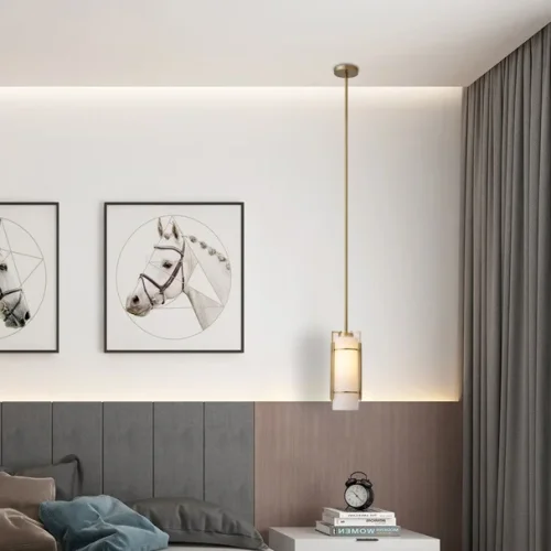Светильник потолочный ANTTI 213628-23 ImperiumLoft белый на 1 лампу, основание латунь в стиле современный фото 5