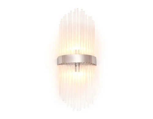 Бра Traditional TR5371 Ambrella light прозрачный на 2 лампы, основание хром в стиле классический 