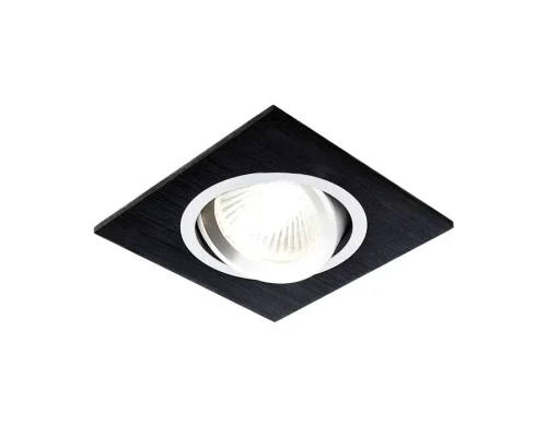 Светильник точечный A601 BK Ambrella light чёрный 1 лампа, основание чёрное в стиле современный  фото 2