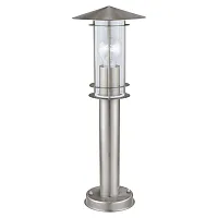 Парковый светильник 30187 LISIO Eglo уличный IP44 серый 1 лампа, плафон прозрачный в стиле современный E27