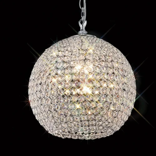 Светильник подвесной Crystal 4601 Mantra прозрачный на 5 ламп, основание хром в стиле классический фото 3