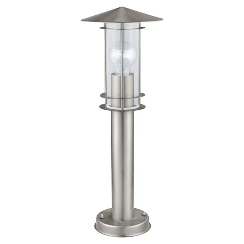 Парковый светильник 30187 LISIO Eglo уличный IP44 серый 1 лампа, плафон прозрачный в стиле современный E27