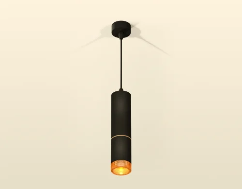 Светильник подвесной Techno spot XP6313020 Ambrella light чёрный 1 лампа, основание чёрное в стиле хай-тек современный трубочки фото 2