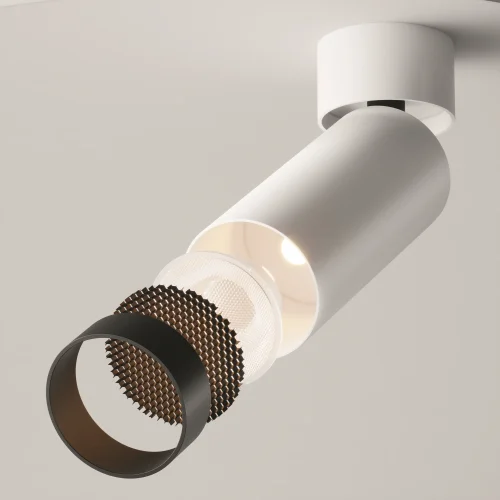 Светильник накладной Focus LED C055CL-L12W3K-W-W Maytoni белый на 1 лампу, основание белое в стиле хай-тек современный круглый фото 15