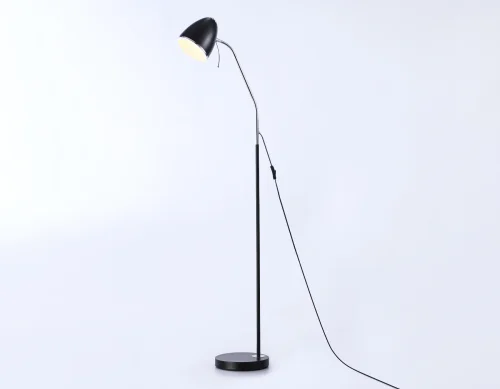 Торшер TR97681 Ambrella light для чтения чёрный 1 лампа, основание чёрное в стиле современный
 фото 2