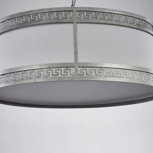 Люстра подвесная Exortivus 4010-3PC Favourite белая на 3 лампы, основание серебряное в стиле классический  фото 6