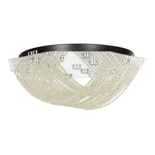 Люстра хрустальная потолочная LED Dante L 1.2.55.501 N Arti Lampadari без плафона на 10 ламп, основание никель в стиле классический 