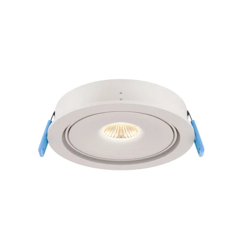 Светильник точечный LED Move DL060-9W3-4-6K-W Maytoni белый 1 лампа, основание белое в стиле современный хай-тек круглый