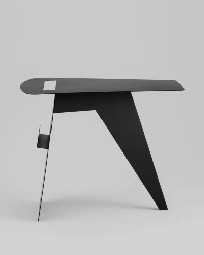 Журнальный столик Mioby, металл, черный УТ000041884 Stool Group столешница из фото 2