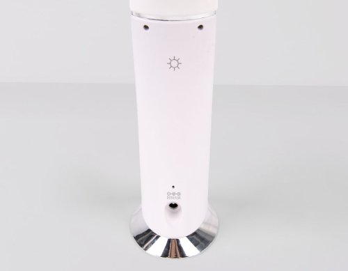 Настольная лампа офисная LED DE508 Ambrella light белая 1 лампа, основание белое металл в стиле хай-тек современный  фото 5