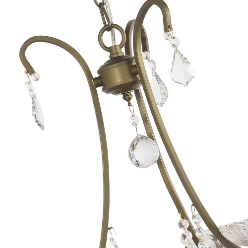 Люстра подвесная Prato E 1.1.3.600 A Arti Lampadari без плафона на 4 лампы, основание бронзовое в стиле классический  фото 2