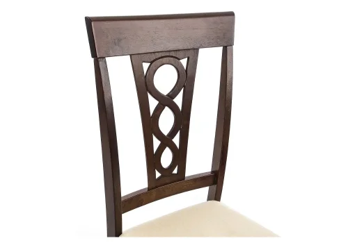 Стул Robin cappuccino 1580 Woodville, бежевый/ткань, ножки/массив гевеи дерево/коричневый капучино, размеры - ****430*530 фото 5 Стул Robin cappuccino 1580 Woodville, бежевый/ткань, ножки/массив гевеи дерево/коричневый капучино, размеры - ****430*530 фото 5