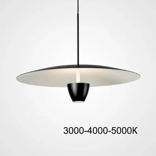 Светильник подвесной REFLECT D55 Трехцветный свет 219203-23 ImperiumLoft белый 1 лампа, основание чёрное в стиле скандинавский  фото 4
