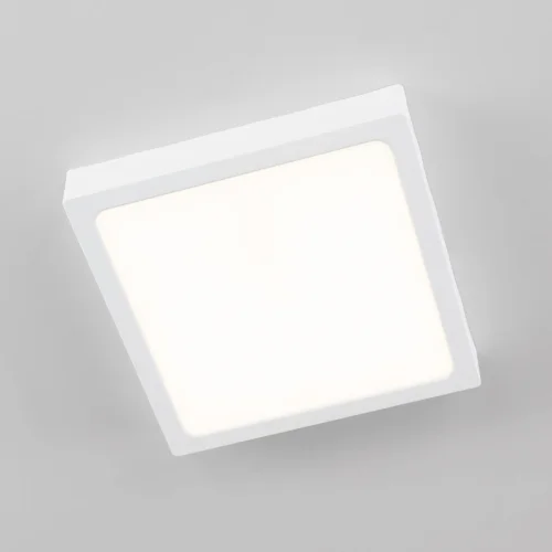 Светильник накладной LED Галс CL55K22N Citilux белый 1 лампа, основание белое в стиле современный квадратный фото 3