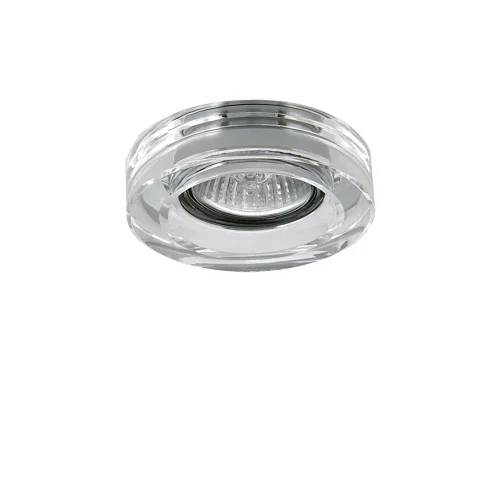 Светильник точечный LEI 006150 Lightstar Италия прозрачный 1 лампа, основание хром в стиле хай-тек 