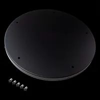 Потолочное крепление на 5 ламп (круглое) SL001.403.05 ST-Luce на 1 , основание чёрное в стиле 