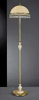 Торшер напольный PN 6906/2 Reccagni Angelo жёлтый на 2 лампы, основание золотое в стиле классический 