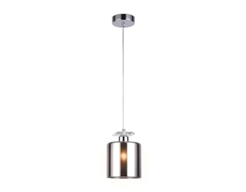 Светильник подвесной TR3579 Ambrella light серый чёрный 1 лампа, основание хром в стиле хай-тек современный  фото 3