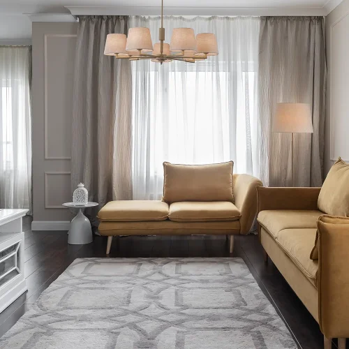 Бра с выключателем Butler FR2057WL-L5BG Freya бежевый на 1 лампу, основание бежевое в стиле классический американский кантри фото 7