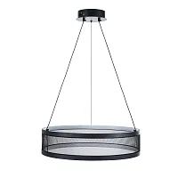 Светильник подвесной LED Felisiti 8103/38L Lumion чёрный на 1 лампу, основание чёрное в стиле минимализм 