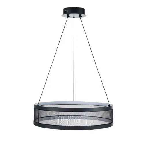 Светильник подвесной LED Felisiti 8103/38L Lumion чёрный на 1 лампу, основание чёрное в стиле минимализм 