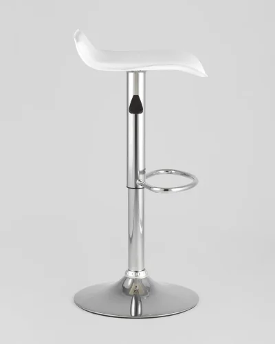 Стул барный hi-tec NEW, белый NP ( набор 2 шт) УТ000038606 Stool Group, /экокожа, ножки/металл/, размеры - 630*830**** фото 3