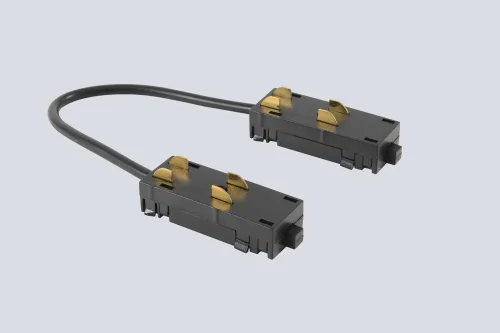 Соединитель угловой для шинопровода 220V CLT 0.205 04 BL Crystal Lux чёрный в стиле современный для светильников серии Спейс 220 (Space 220) space 220