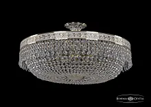 Люстра потолочная хрустальная 19011/60IV GW Bohemia Ivele Crystal прозрачная на 10 ламп, основание золотое в стиле классический sp