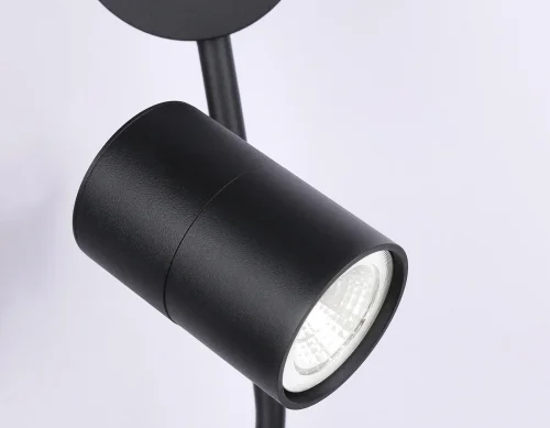 Бра LED FL66389 Ambrella light чёрный на 1 лампа, основание чёрное в стиле хай-тек современный  фото 5