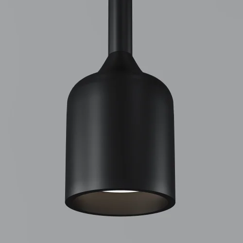 Подвесной светильник LED уличный Apex O491PL-L6B3K Maytoni уличный IP54 чёрный на 1 лампу, плафон чёрный в стиле современный хай-тек LED фото 4
