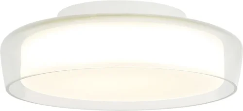 Светильник потолочный LED Ipstat 4027/00/01C-IP Stilfort белый на 1 лампу, основание белое в стиле современный фото 2
