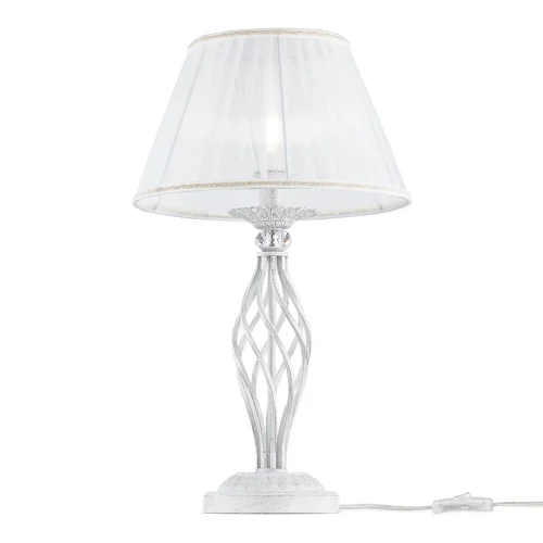 Настольная лампа Grace ARM247-00-G Maytoni белая 1 лампа, основание бежевое металл в стиле классический  фото 2