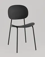 Стул Edie, пластик черный NP УТ000040830 Stool Group, чёрный/пластик, ножки/металл/чёрный, размеры - *****