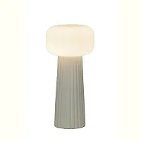 Настольная лампа Faro 7248 Mantra белая 1 лампа, основание белое полимер в стиле современный 