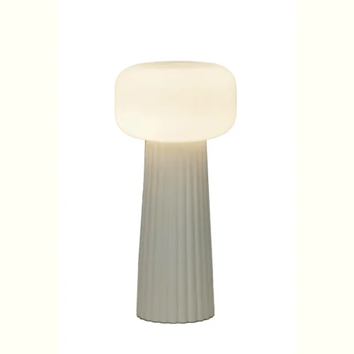 Настольная лампа Faro 7248 Mantra белая 1 лампа, основание белое полимер в стиле современный 
