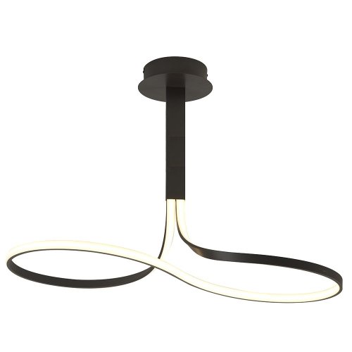 Светильник потолочный LED NUR 5831 Mantra коричневый 1 лампа, основание коричневое в стиле современный 