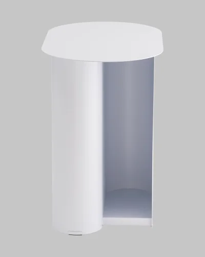 Журнальный столик Yvaine, металл, белый УТ000040316 Stool Group столешница белая из металл фото 7
