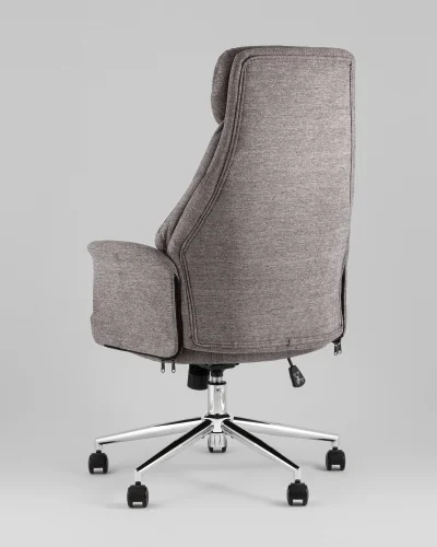 Кресло офисное TopChairs Neoma, темно-серый, ткань УТ000041773 Stool Group, /, ножки//, размеры - ***** фото 7