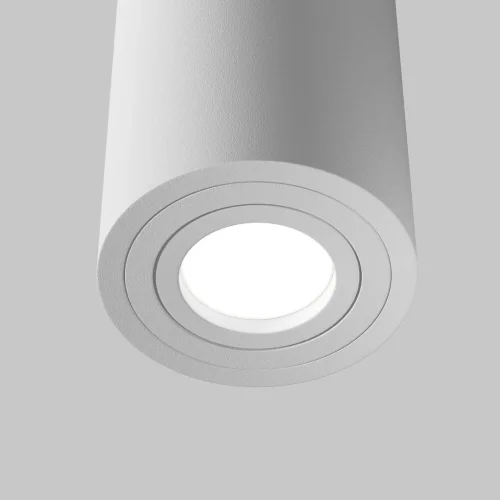 Светильник накладной Alfa C016CL-01W Maytoni белый 1 лампа, основание белое в стиле современный круглый фото 2