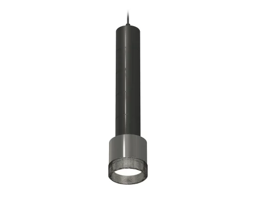 Светильник подвесной XP8115005 Ambrella light чёрный на 1 лампу, основание чёрное в стиле хай-тек 