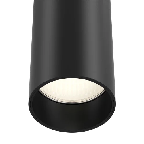 Светильник накладной Focus LED C056CL-L12B4K Maytoni чёрный 1 лампа, основание чёрное в стиле современный круглый фото 2
