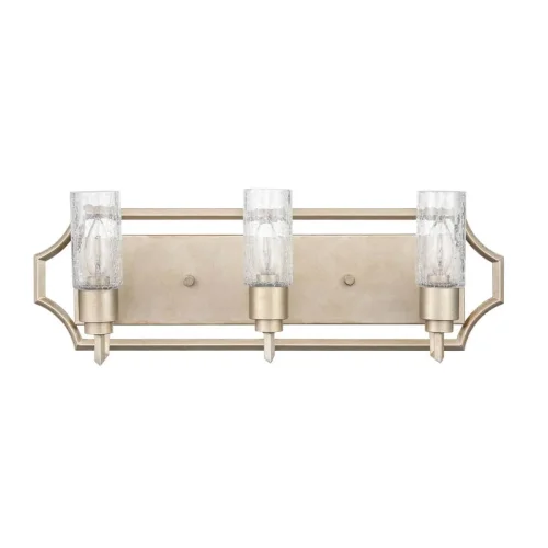 Бра Элса (Elsa) VL4214W03 Vele Luce прозрачный на 3 лампы, основание бежевое в стиле классический фото 2 Бра Элса (Elsa) VL4214W03 Vele Luce прозрачный на 3 лампы, основание бежевое в стиле классический фото 2