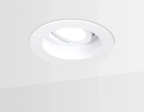 Светильник точечный TN175 Ambrella light белый 1 лампа, основание белое в стиле современный  фото 5