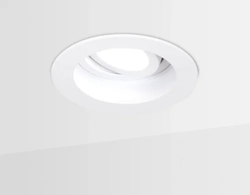Светильник точечный TN175 Ambrella light белый на 1 лампу, основание белое в стиле современный фото 5
