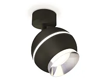 Спот с 1 лампой Techno spot XM1102002 Ambrella light чёрный GU5.3 в стиле модерн хай-тек 