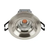 Светильник точечный LED Talvera P 61544 Eglo матовый никель 1 лампа, основание матовое никель в стиле хай-тек современный 